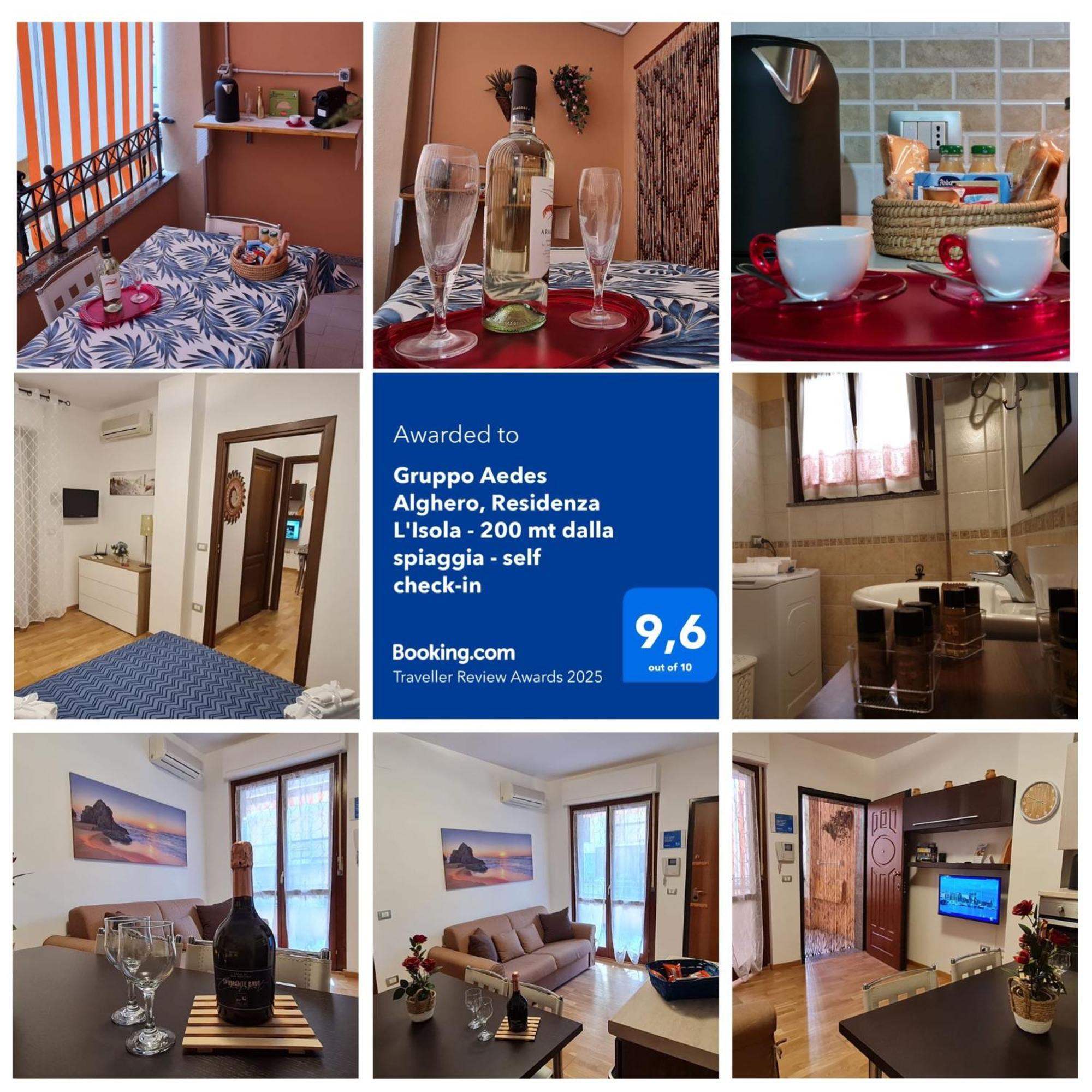 Gruppo Aedes Alghero, Residenza L'Isola - 200 Mt Dalla Spiaggia ภายนอก รูปภาพ